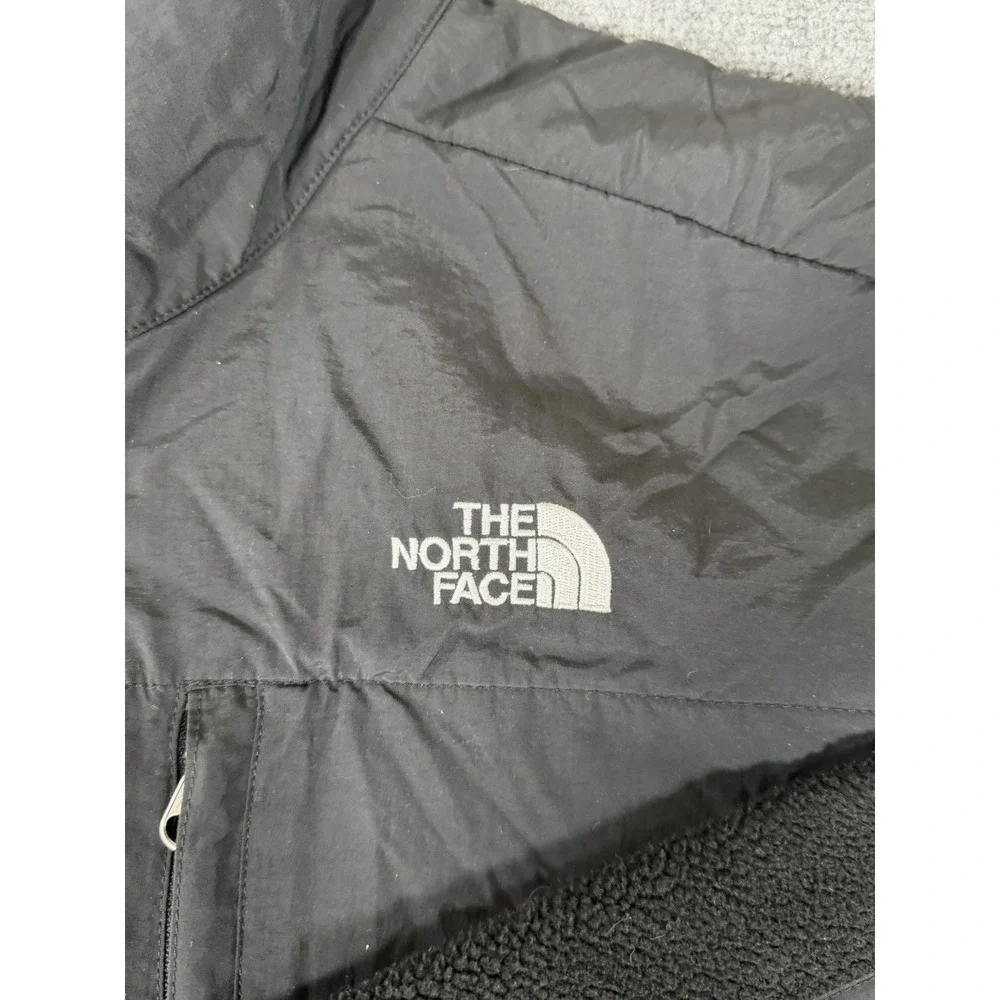 Vintage The North Face Denali Jacket Mens Medium Black Polartec Fleece Full Zip
